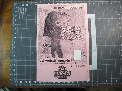 Poster punk vintage serial - vintage,