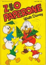 FD- ZIO PAPERONE N.9 -- DISNEY MONDADORI - 1988 - B - E25