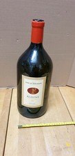 Bottiglia del vino vuota da 3 lt del vino Aldone Terre del Marchesato