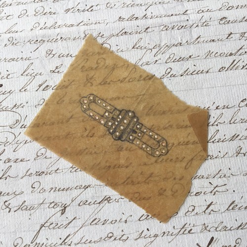 Disegno antico gioiello