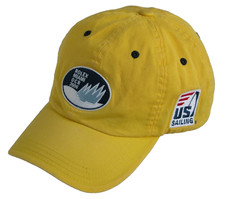 Cappello berretto Rolex 2006 USA Sailing Championship Strapback Miami OCR giallo raro