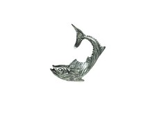 Pesce In Argento 800 Miniatura