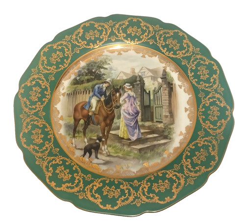 Piatto decorativo porcellana