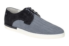 Floris van Bommel scarpe DE DEKKER 04.03 blu scarpe da uomo 30288-40-01 nuove