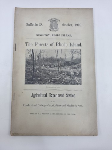 1902 rhode island forestry - ​1902,