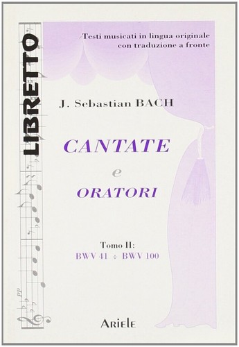 Cantate oratori tomo - oratori.,