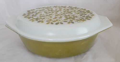 Vintage pyrex verde - verde, 045
