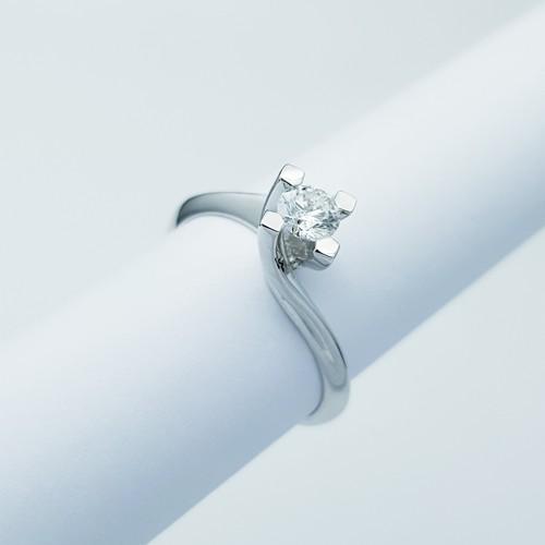 Anello solitario carati 50 - carati, 0.50