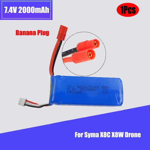 1pcs 2000mah 25c batteria - 25c,