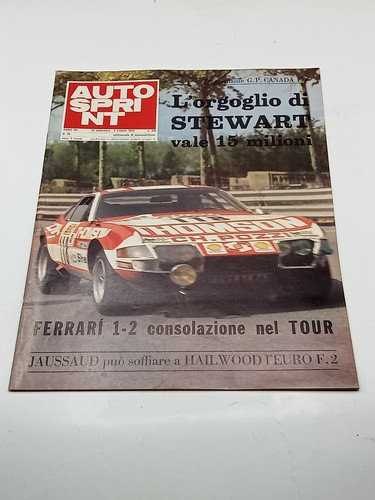 Rivista autosprint anno 1972 - rivista,