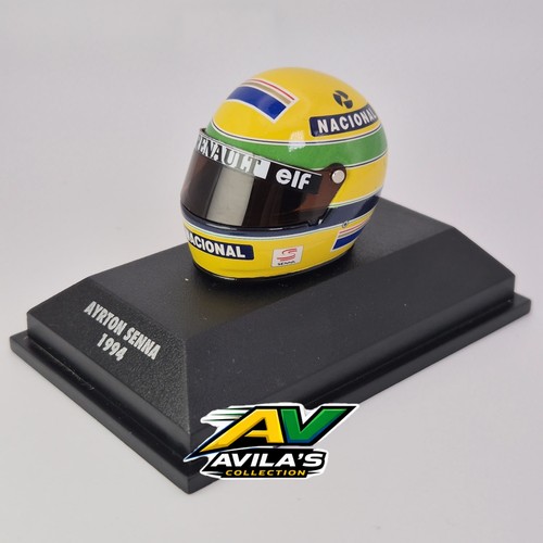 E05 elmetto minichamps ayrton - elmetto,