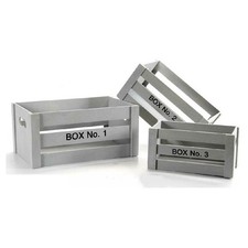 SET 3 CASSETTE BOX SCATOLE IN