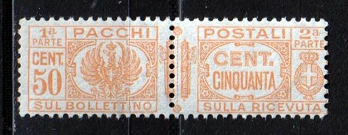 Regno 1927 pacchi - pacchi, postali