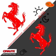 Adesivi rifrangenti  cavallino
