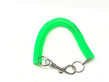 Portachiavi Vespa Piaggio Px Et3 A Molla Spirale Colore verde Fluorescente*#+_