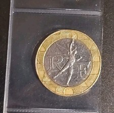 10 franchi francesi Anno 1991