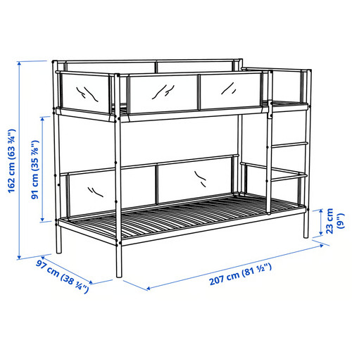 Letto castello ikea - ikea, vitval