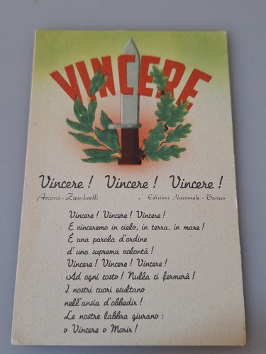 Cartolina propaganda regio - cartolina,