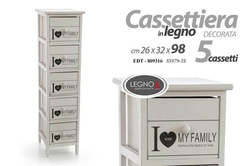 Mobile cassettiera legno - mobile,