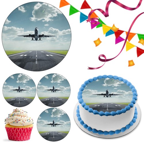 Cake topper viaggio aereo