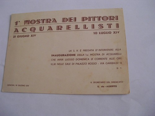 Genova mostra dei - -,