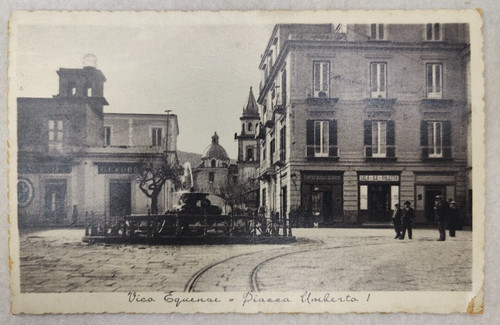 Cartolina vico equense - vico, napoli
