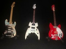 mini guitar who kiss jmi hendrix chitarre collezione 25 cm chitarra