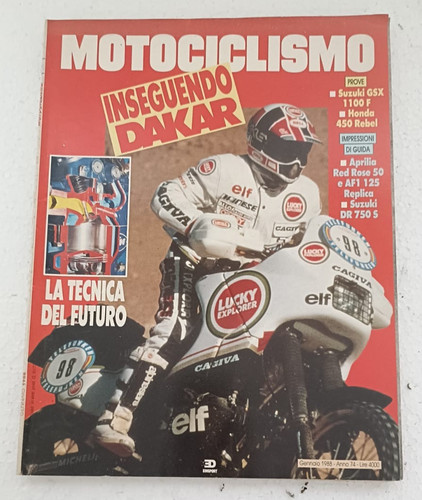 Motociclismo 1988 suzuki - motociclismo, 1