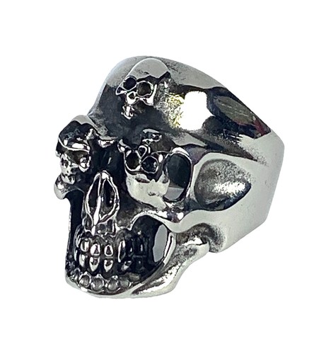 Anello uomo stile biker misura - uomo,