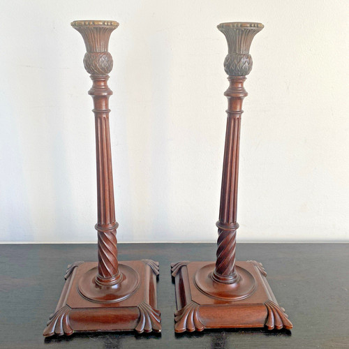 Antico candelabro georgiano