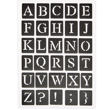 FN258 Set Di Stencil Adesivi -