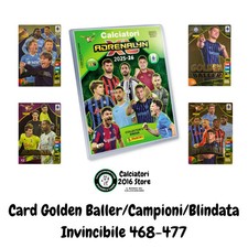 Panini Calciatori Adrenalyn XL 2025-26 card Golden Baller/Blindata/Invincibile
