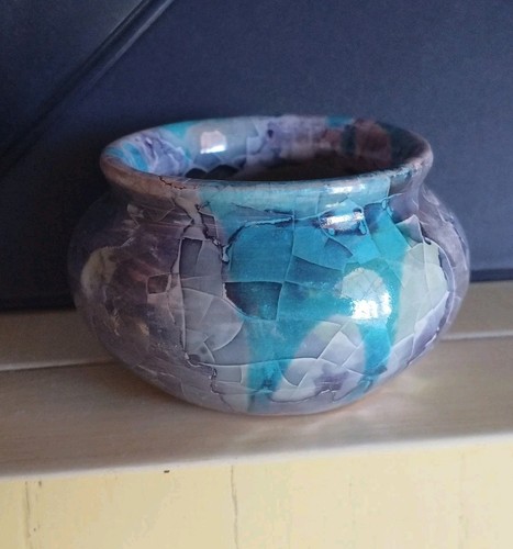 Vaso ceramica multicolore - vaso,