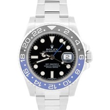 CARTOLINE ROLEX GMT-Master II BATMAN Blu Nero Acciaio Ceramica 40mm 116710 BLNR BOX