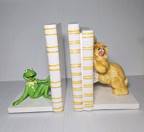 Fermalibri vintage ceramica - fermalibri, in