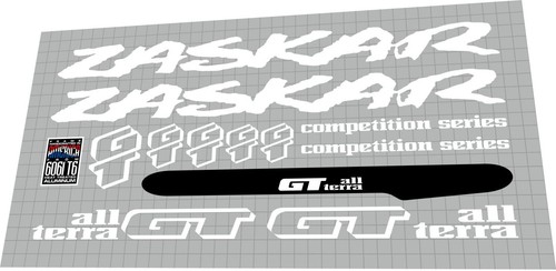 Set decalcomanie zaskar - set, gt