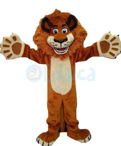 Mascotte leone deluxe - leone, simile