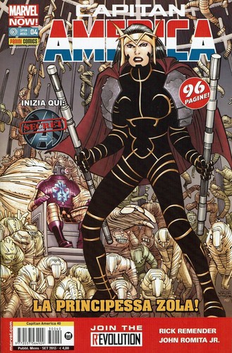 Capitan america marvel - capitan, n.40