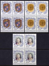 VATICAN Sc#632-4 Blk 4 1978