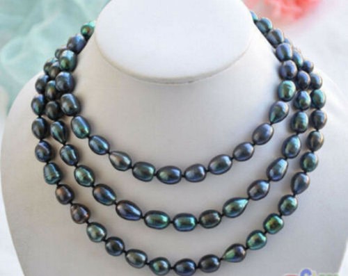 Collana lunga naturale - 34'',