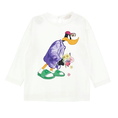 Monnalisa shirt panna - t-shirt,