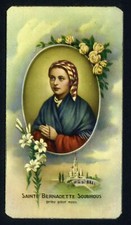 Santino holy card image - santino,