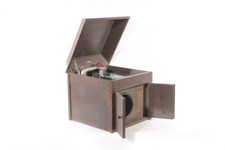 1 X Vecchio Tischgrammophon