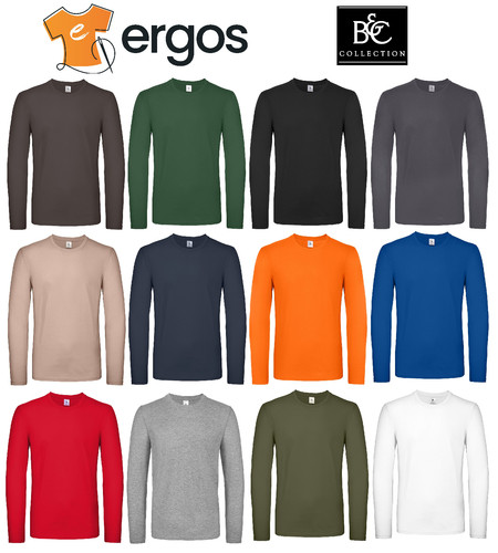 Shirt maglia 100 - b&c, 100%