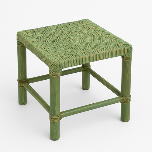 Poggiapiedi rattan naturale - rattan,