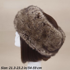 Women Faux Fur Empty Hat Top