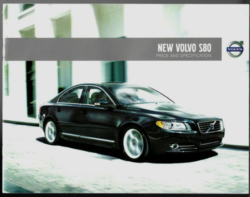 Volvo s80 specifiche 2009 - volvo,