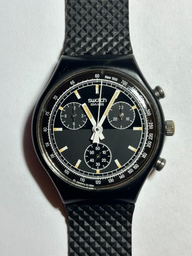 Swatch chrono black - black, friday