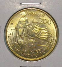 200 LIRE LAVORO 1977 -1999 FDC