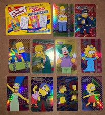Sorpresine Ferrero | The Simpsons, Set Completo Card Metalizzate + Bustina